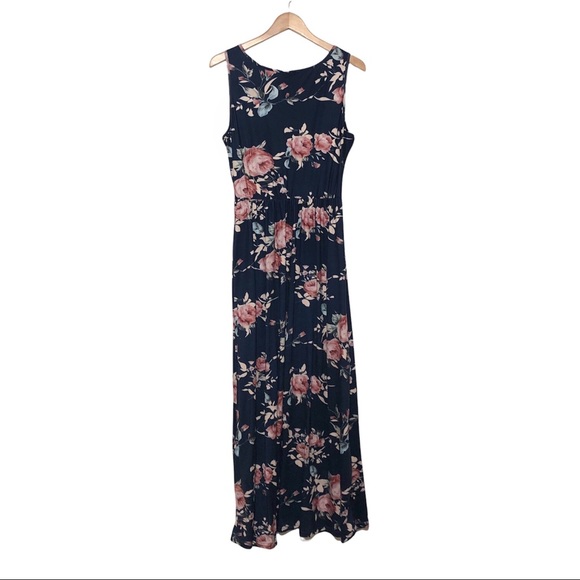 Floral Stretch Maxi Dress - Picture 6 of 10